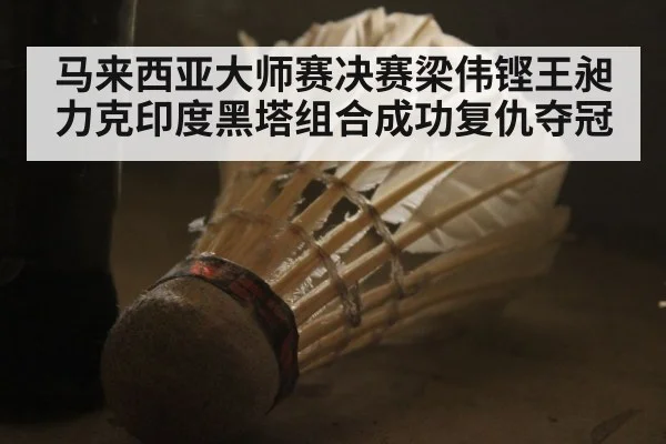马来西亚大师赛决赛梁伟铿王昶力克印度黑塔组合成功复仇夺冠